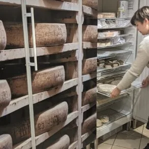 Cécile Baudart-LHéri- tier (Sarzeau) plotou as portas dos armários com imagens de cura